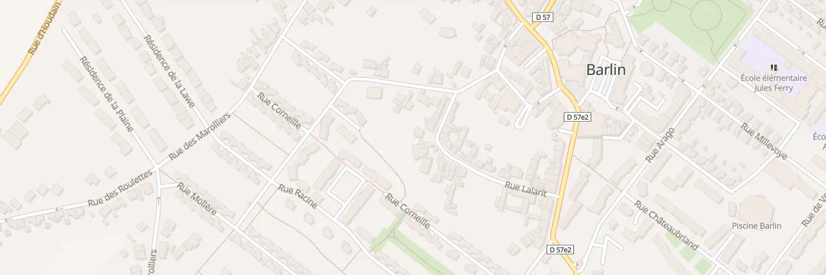 Plan du 27 Rue Lalarit à Barlin
