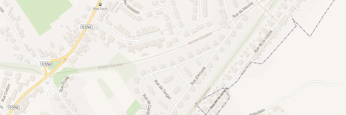 Plan du 35 Rue de Casablanca à Barlin