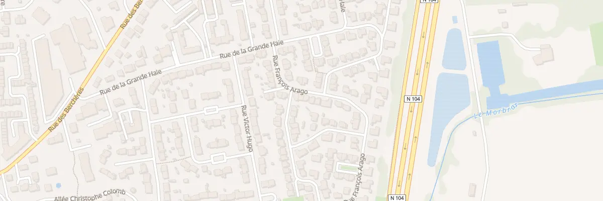 Plan du 22 Rue Francois Arago à Pontault-Combault