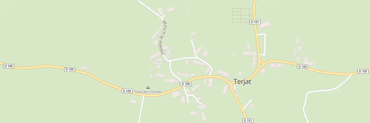 Plan du 6 Rue des Tilleuls à Terjat