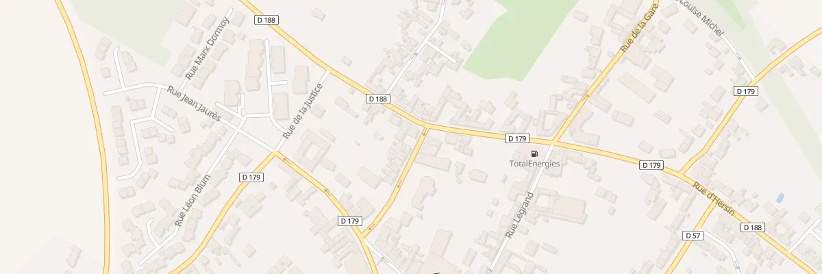 Plan du 23 Rue d’Haillicourt à Barlin