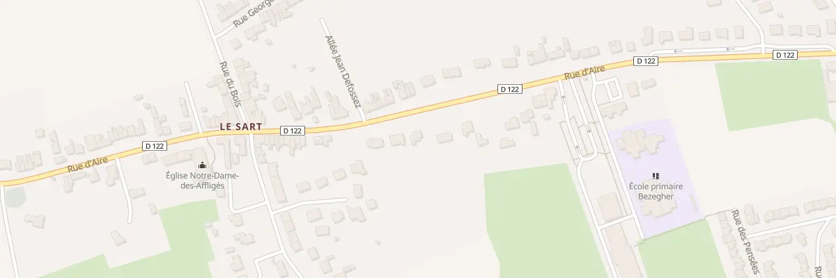 Plan du 149 Rue d’Aire à Merville