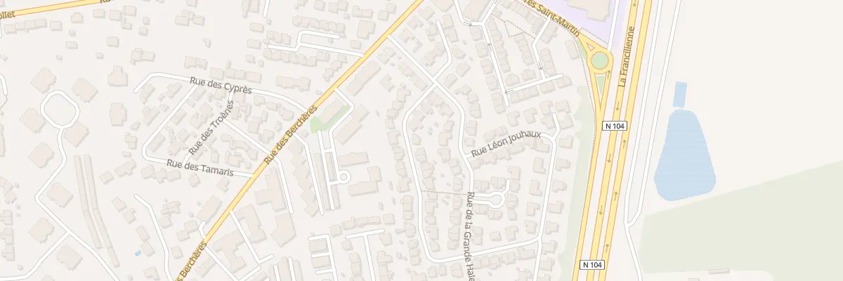 Plan du 7 Rue René Cassin à Pontault-Combault