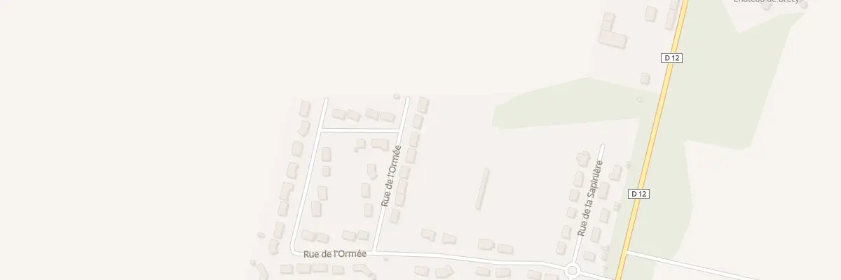 Plan du 53 Rue de l’Ormée à Brécy