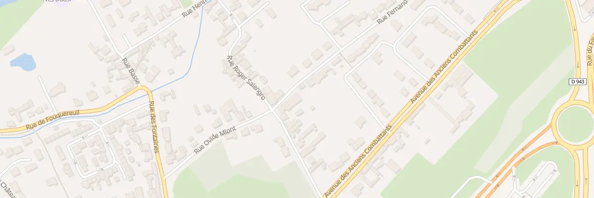 Plan du 36 Rue Fernand Fanien à Fouquières-lès-Béthune