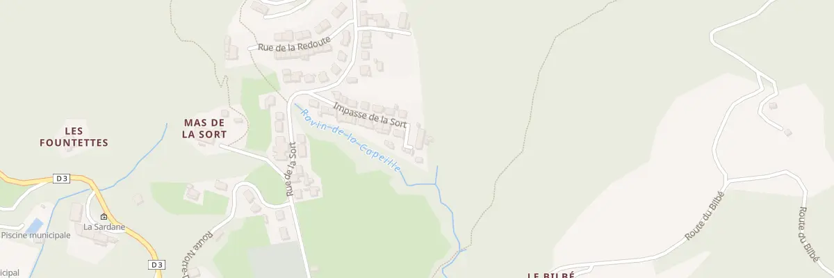 Plan du 24 Imp de la Sort à Saint-Laurent-de-Cerdans