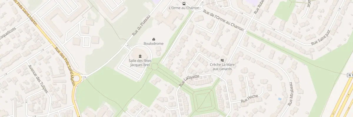 Plan du 13 Rue du Gen Championnet à Pontault-Combault