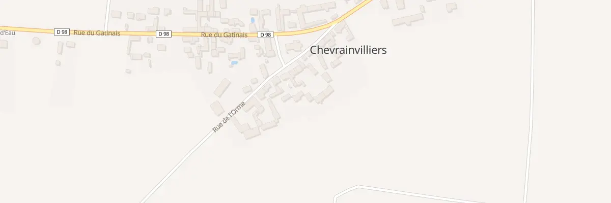 Plan du 23 Rue de l’Orme à Chevrainvilliers