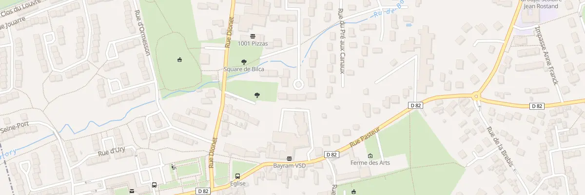 Plan du 23 Rue du Ruisseau à Vert-Saint-Denis
