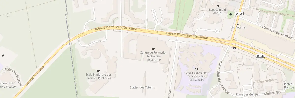 Plan du 1 All Pierre Beregovoy à La Houssaye-en-Brie