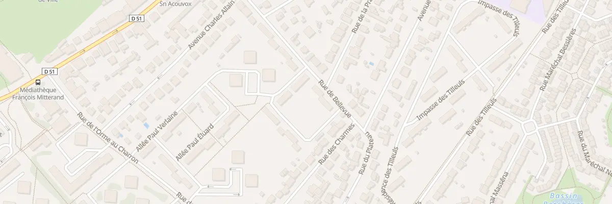 Plan du 68 Rue de Bellevue à Pontault-Combault