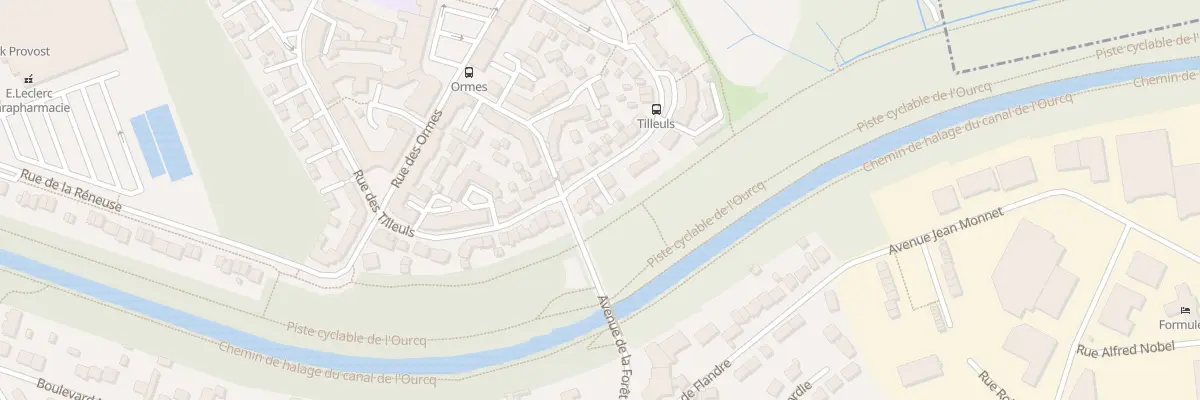 Plan du 6 Rue des Tilleuls à Villeparisis