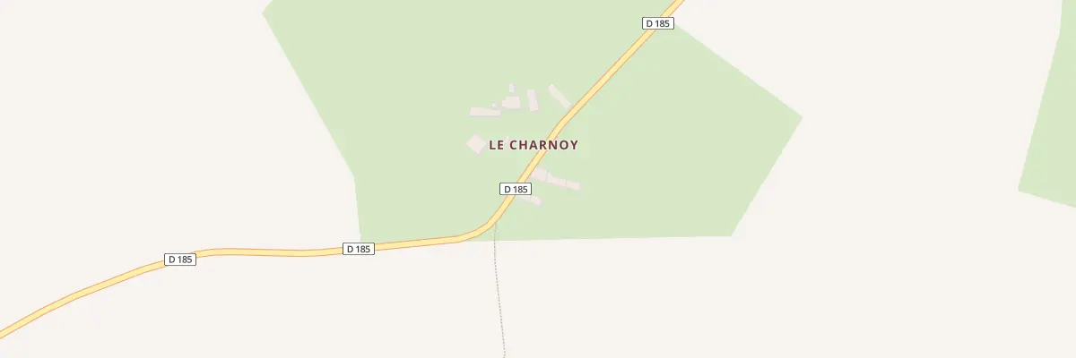 Plan du 269 Le Charnoy à Morogues