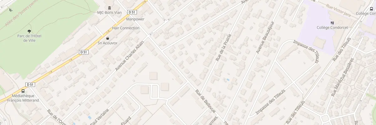 Plan du 35B Rue de Bellevue à Pontault-Combault
