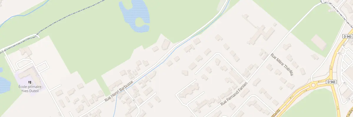 Plan du 324 Rue Henri Barbusse à Fouquières-lès-Béthune