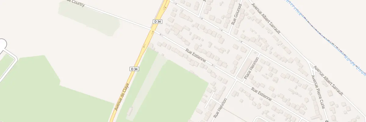 Plan du 63 Rue Estienne à Chelles