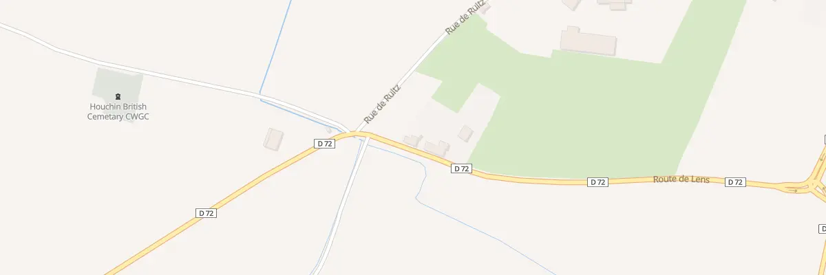 Plan du 1 Rte de Lens à Houchin