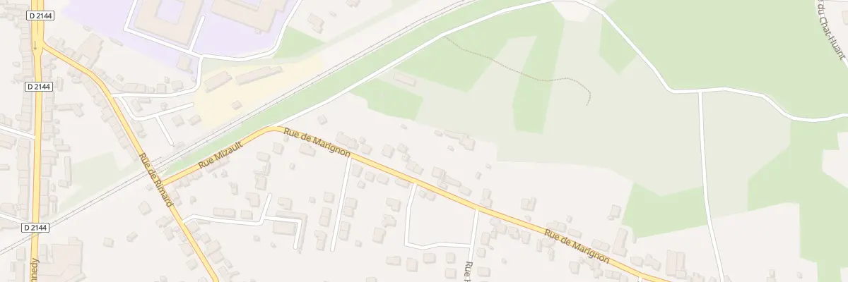 Plan du 17 Rue de Marignon à Montluçon
