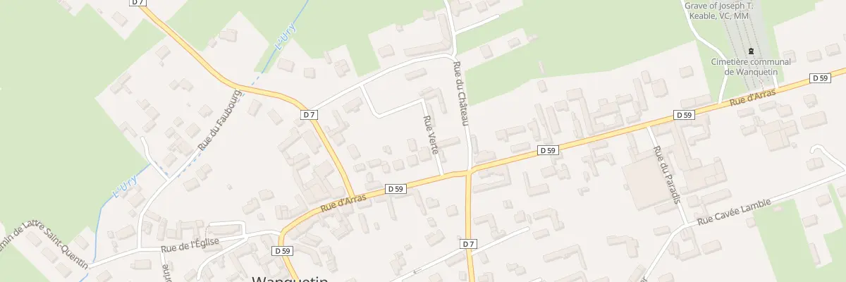 Plan du 21 Rue d’Arras à Wanquetin