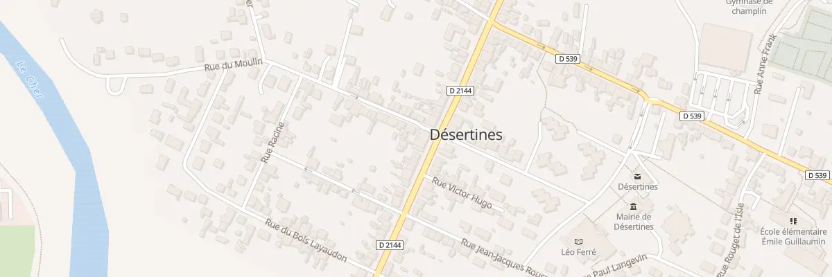 Plan du 49 Av du Quatre Septembre à Désertines