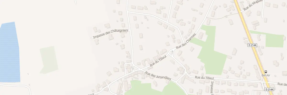 Plan du 33 Rue des Chataigniers à Saint-Victor