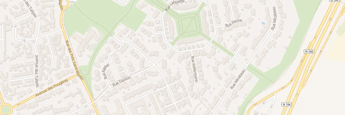 Plan du 36 Rue Danton à Pontault-Combault