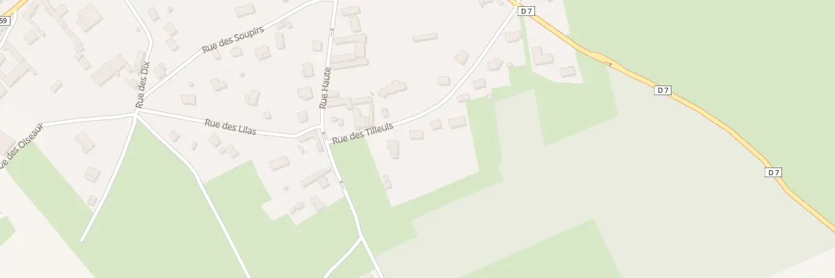 Plan du 3B Rue des Tilleuls à Wanquetin