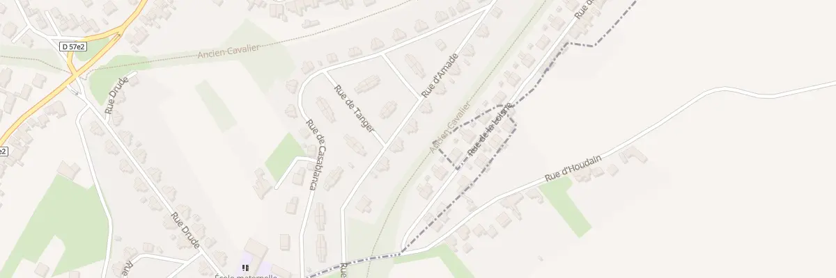 Plan du 10 Rue d’Amade à Barlin