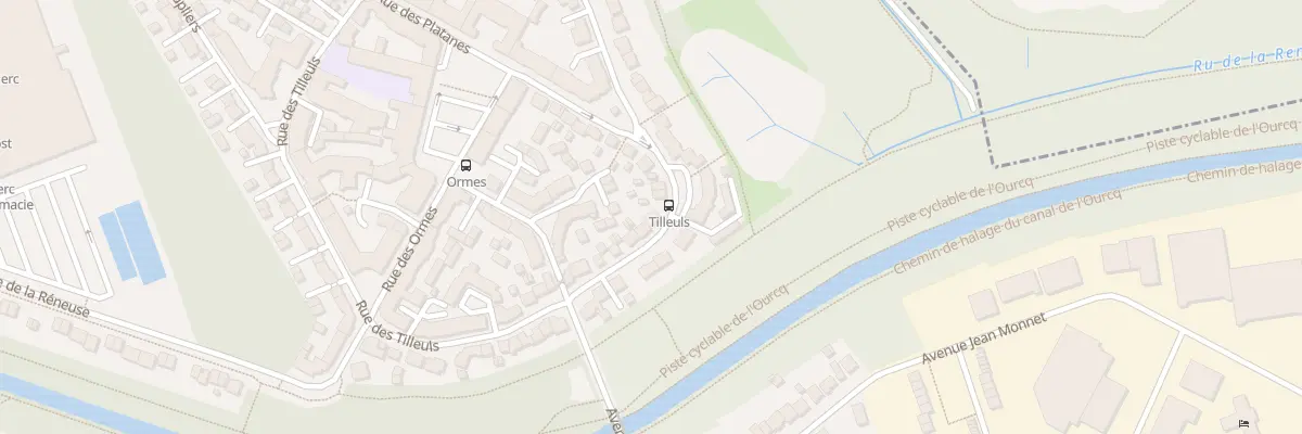 Plan du 11 Rue des Tilleuls à Villeparisis