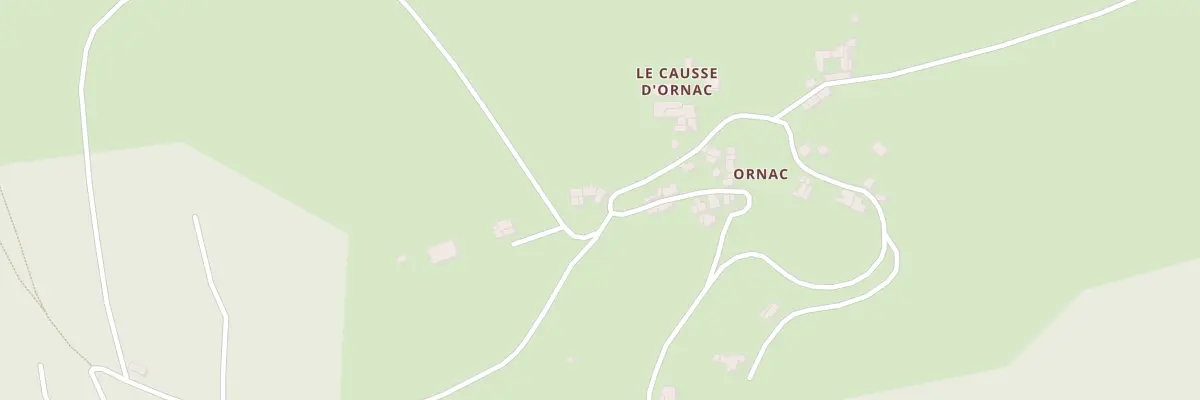 Plan du 5051 Ornac à Gijounet