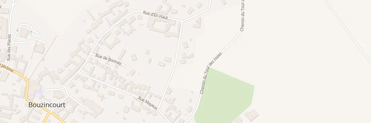 Plan du 122 Rue de la Forestelle à Bouzincourt