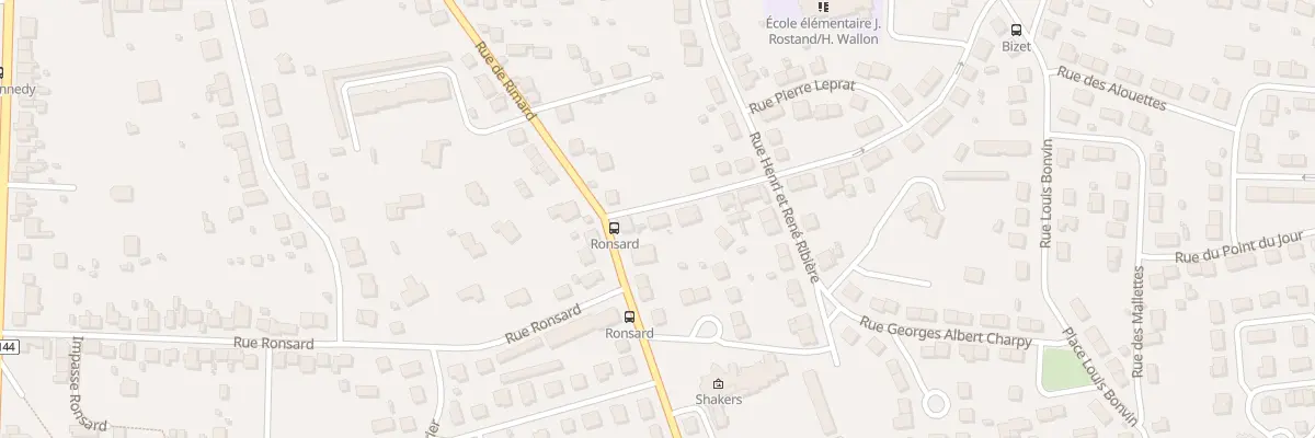 Plan du 2B Rue du Pave à Montluçon