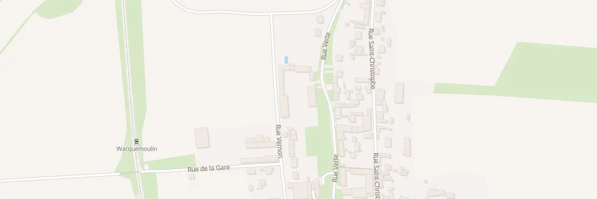 Plan du 11 Rue Verte à Wacquemoulin