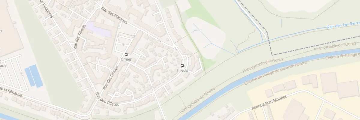 Plan du 15 Rue des Tilleuls à Villeparisis