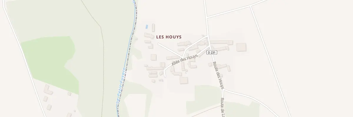 Plan du 32 All des Houys à Courtempierre