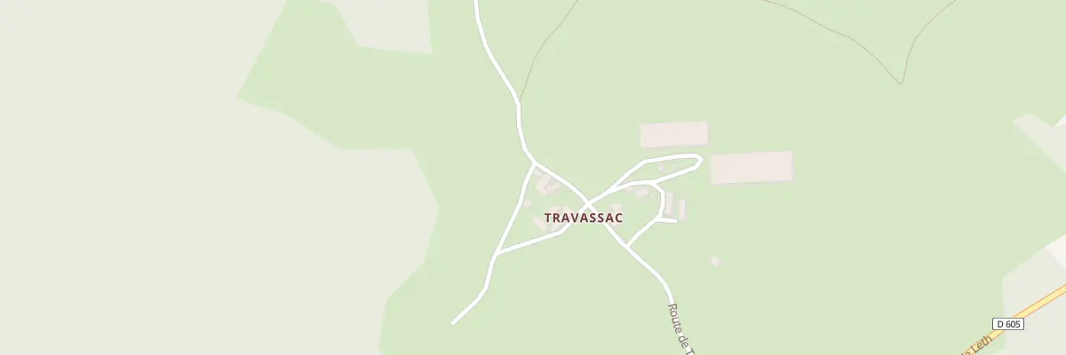 Plan du 5041 Travassac à Florentin-la-Capelle