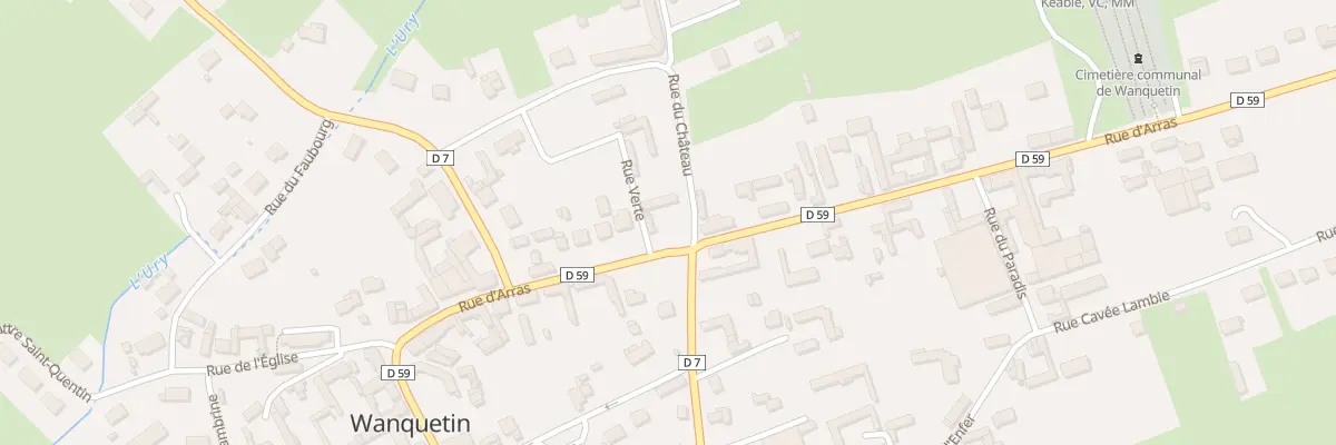Plan du 27 Rue d’Arras à Wanquetin