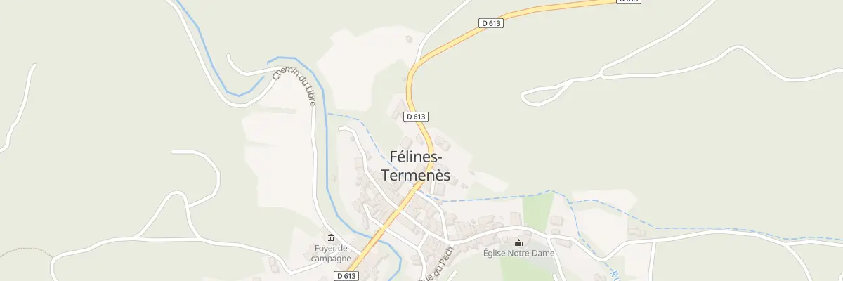 Plan du 5080 Le Village à Roquecourbe-Minervois