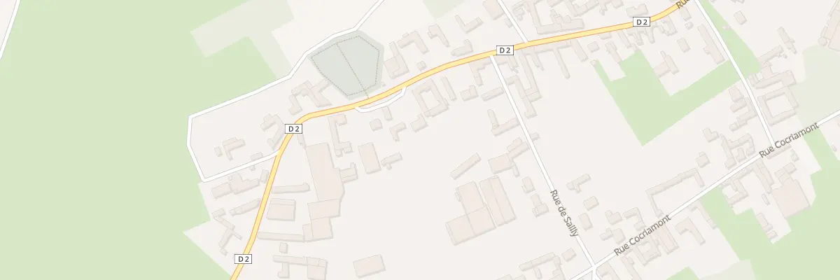 Plan du 39B Rue Saint Etton à Bienvillers-au-Bois