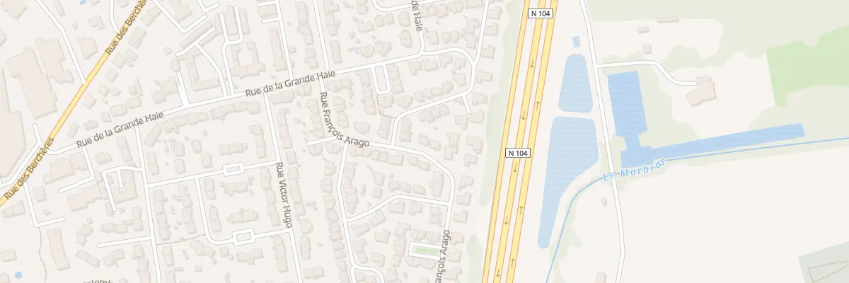 Plan du 13 Rue Francois Arago à Pontault-Combault