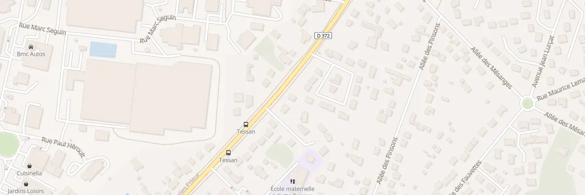 Plan du 823 Av Charles Prieur à Dammarie-les-Lys