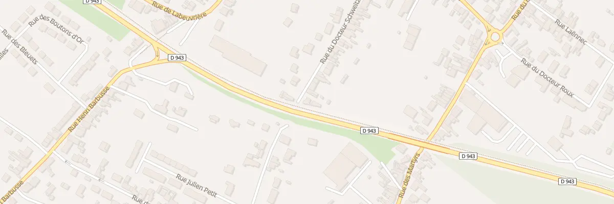 Plan du 237 Rue du Doctéur Schweitzer à Annezin