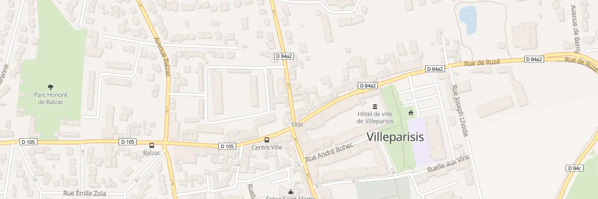 Plan du 14 Av du Général de Gaulle à Villeparisis