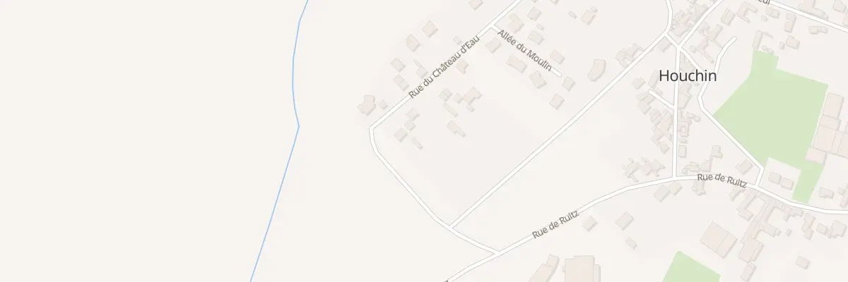 Plan du 33 Rue du Chateau d’Eau à Houchin