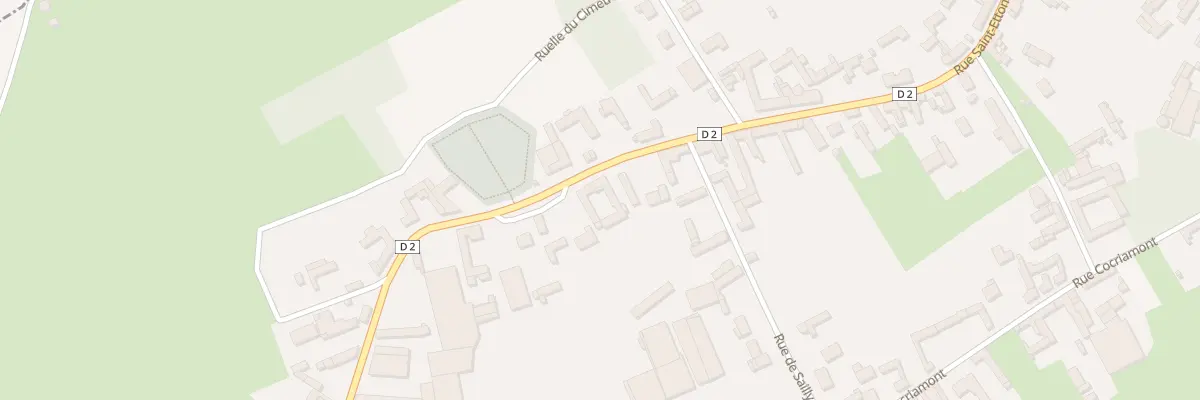Plan du 39 Rue Saint Etton à Bienvillers-au-Bois