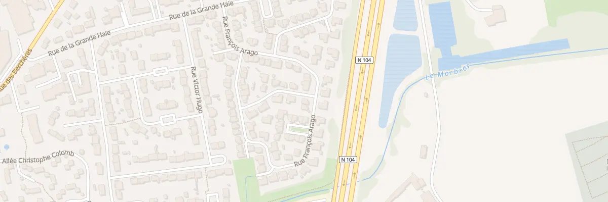 Plan du 40 Rue Francois Arago à Pontault-Combault