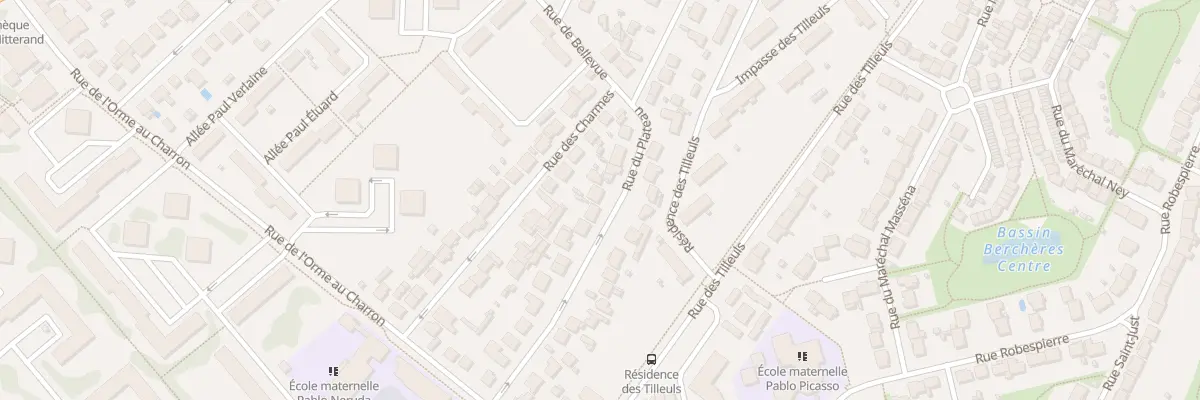 Plan du 8 Rue du Plateau à Pontault-Combault