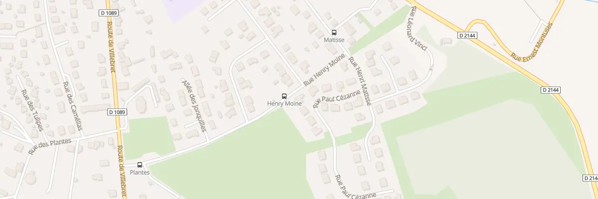 Plan du 10 Rue Paul Cézanne à Montluçon
