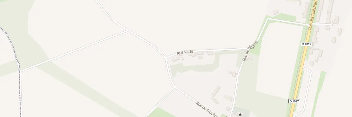 Plan du 2 Rue Verte à Blincourt
