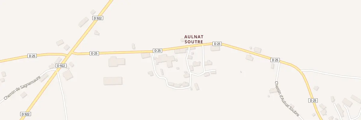 Plan du 5113 Aulnat Soubre à Bagnols